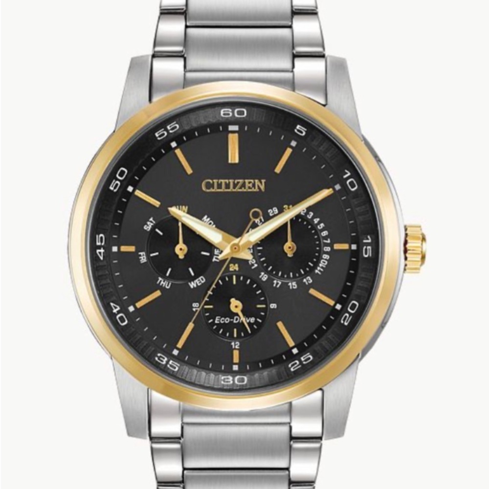 Citizen Eco-Drive Blue Faced Wrist Watch